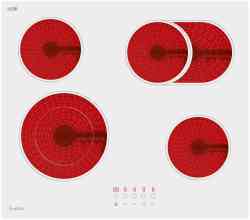 Evelux HEV 642 W варочная поверхность стеклокерамическая