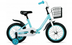 FORWARD BARRIO 14 (1 ск.) 2020-2021, бирюзовый Велосипед