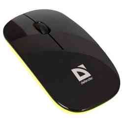 DEFENDER NetSprinter 440BO(чер-орж),USB 2кн+1кл-кн, оптика, 1000 dpi мышь