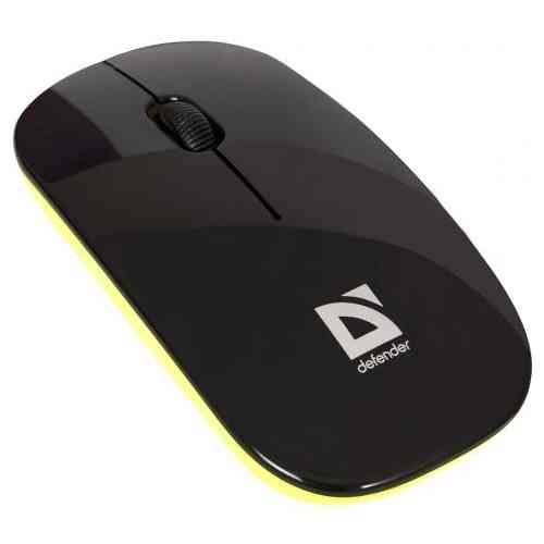 DEFENDER NetSprinter 440BO(чер-орж),USB 2кн+1кл-кн, оптика, 1000 dpi мышь