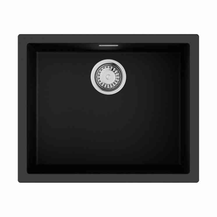 Omoikiri Yamakawa 55T-U/I BL, мойка, гранит, черный