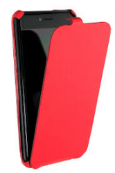 - книжка (флип) BQ для BQS - 4583 Fox Power (Экокожа алая) чехол