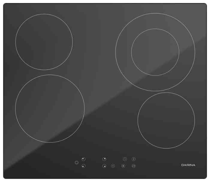 ДАРИНА 4P E 326 B Электрическая варочная панель