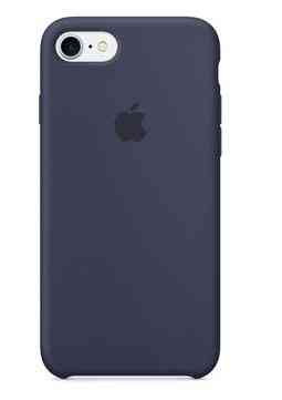Силиконовый чехол Apple Case Midnight Blue для iPhone 7