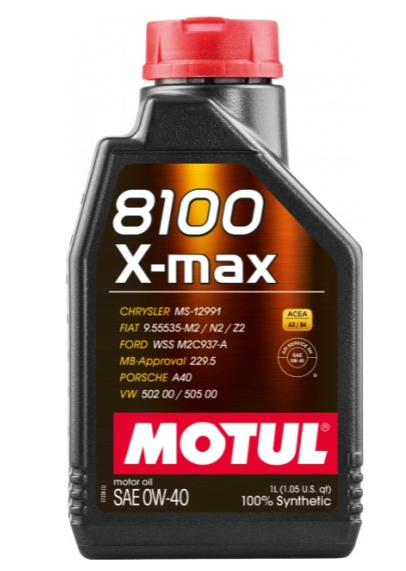 Motul 8100 X-max 0W40 (1л) Моторное Масло