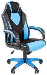 CHAIRMAN СН GAME 17, ткань TW/экокожа, черное/красное, 7024560 кресло компьютерное