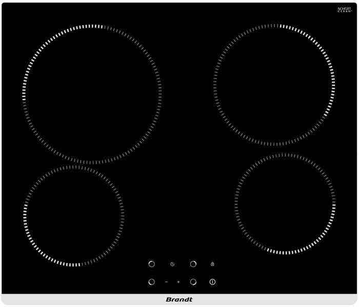 BRANDT BPV1641B Электрическая варочная поверхность