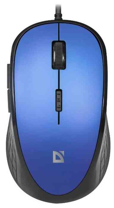 DEFENDER Accura MM-520 оптика,6 кнопок,1600dpi, синий мышь