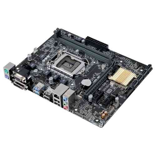 ASUS S-1151 H110M-K PCI-Ex16, 2*DDR4, SATA3, DVI/VGA, USB3.0, mATX RTL