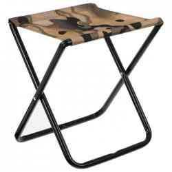 стул складной походный (ПС+/К камуфляж коричневый) Ижевск
