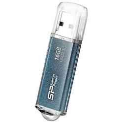 SILICON POWER 16Gb Marvel M01 Blue USB 3.0 RTL