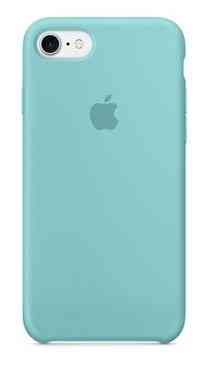 Силиконовый чехол Apple Case Ocean Blue для iPhone 7