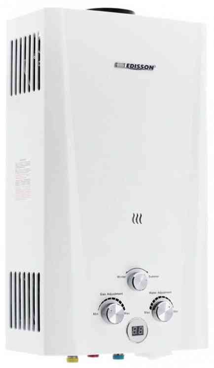 EDISSON F 20 D(silver) газовый проточный водонагреватель