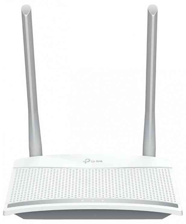 Wi-Fi TP-LINK TL-WR820N N300, до 300Мбит/с, Антенны 2x5dBi, 4xLAN, 1xWAN, WPS, WMM роутер