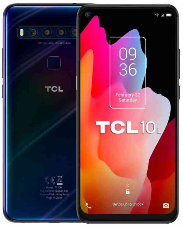 TCL 10L 6/64GB Blue мобильный телефон