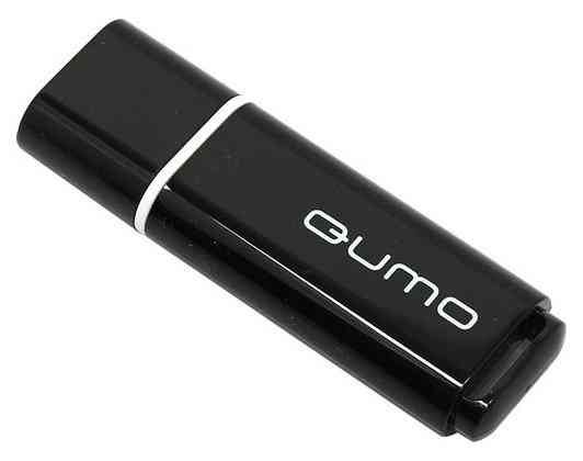 QUMO Flash drive USB2.0 4Gb Optiva 01, Black, RTL