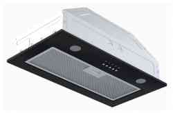 Konigin Skylark Black Glass 60