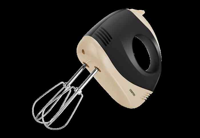 CENTEK CT-1127 (черный/бежевый) Миксер