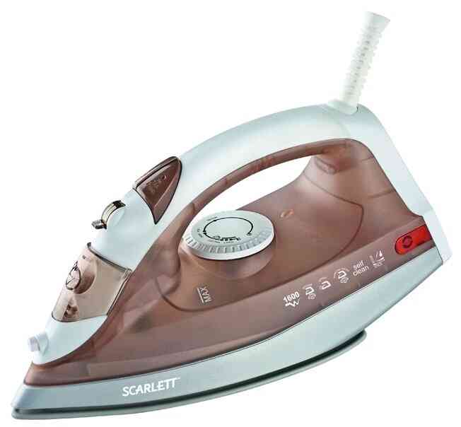 Scarlett SC-135S (белый/коричневый) Утюг