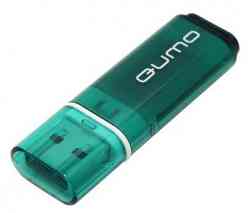 QUMO Flash drive USB2.0 4Gb Optiva 01, Green, RTL