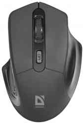 DEFENDER Datum MB-345 черный,4 кнопки, 800-1600 dpi Бес мышь