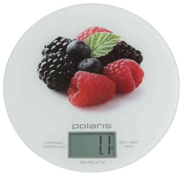 POLARIS PKS 0833DG Белый весы кухонные