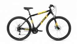 Велосипед ALTAIR AL 27,5 D (рост 19" 21ск.) 2020-2021, черный/оранжевый