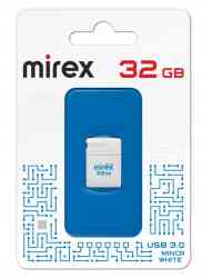 MIREX Flash drive USB3.0 32Gb Minca, 13600-FM3MWT32, White, RTL