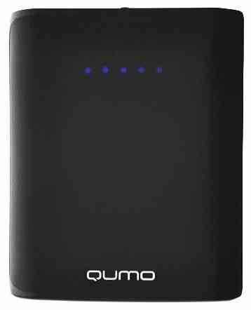 QUMO Внешний аккумулятор PowerAid 7800 (V2), 7800 мА-ч, 2 USB 1A+2A (2.1А сумм), черный