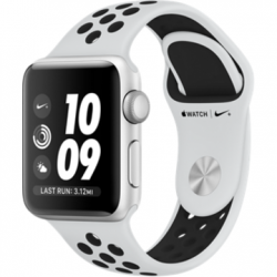 Apple Watch Series 3 Nike+ 42mm Silver Aluminum Case with Pure Platinum/Black Nike Sport Band