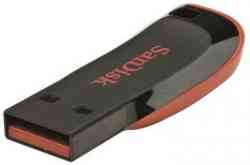 SANDISK Flash drive USB2.0 16Gb CZ50 Cruzer Blade, Black RTL