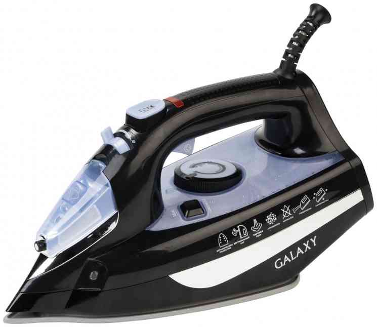 Galaxy GL6129, черный/фиолетовый Утюг