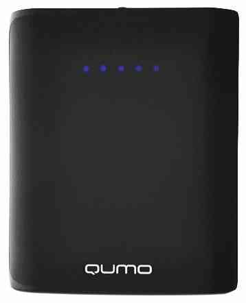 QUMO Внешний аккумулятор PowerAid 7800, 7800 мА-ч, 2 USB, черный