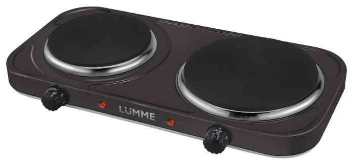 LUMME LU-3623 Электроплитка черный жемчуг