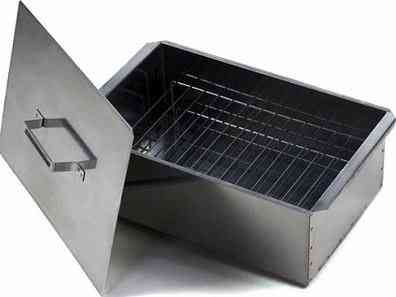 Коптильня 500*270*175*0,8 мм чёрн. КП31