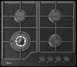 MIDEA MG693TGB Варочная поверхность