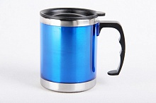 Термокружка 450мл 3167-2 синий (48)