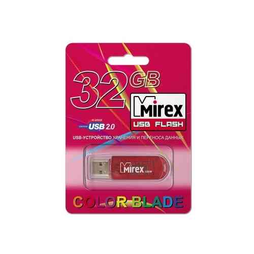 MIREX Flash drive USB2.0 32Gb Elf, Green RTL
