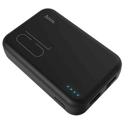 Внешний аккумулятор HOCO J38 10000mAh 2USB/Micro/Type-C черный