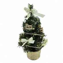 Ель декорированная 20см ING-005B (1)