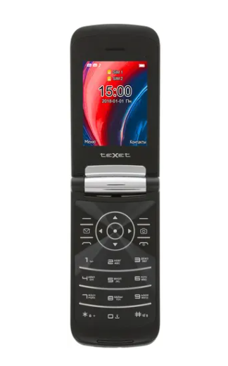 teXet TM-317 черный мобильный телефон