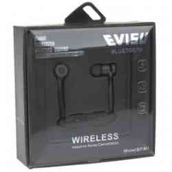 Bluetooth EVISU (BT-M1ch) вакуумные черные наушники
