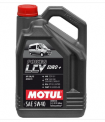 Motul Power LCV EURO+ 5w40 (5л) Моторное масло
