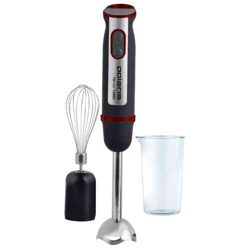 POLARIS PHB 0750 черный/красный Блендер ручной