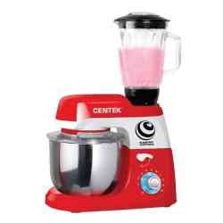 Centek CT-1135 (красный/белый) Планетарный миксер с чашей +Блендер