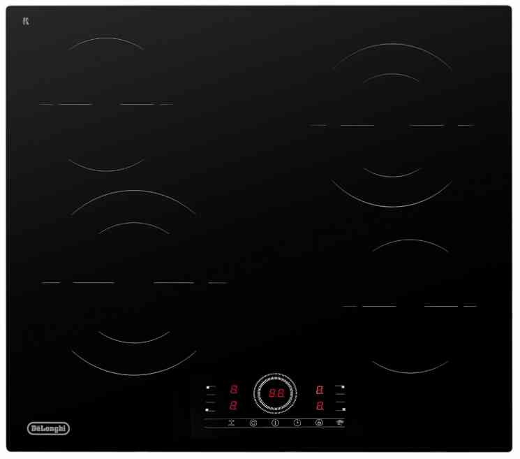 DeLonghi VITTORIO 2E1F CR Стеклокерамическая варочная поверхность