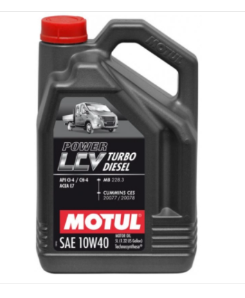 Motul Power LCV TURBO DIESEL 10w40 (5л) Моторное масло