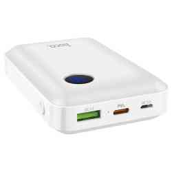 Внешний аккумулятор HOCO J44 18W/USB 3.0/Micro/Type-C/дисплей/ белый