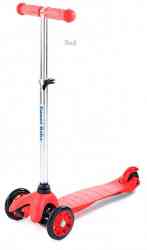 Самокат 3-х колесный Sweet Baby Triplex Bright Up Red
