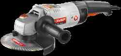 Шлифов.машина "ЗУБР" плавный пуск 8000об/мин, 180мм, 1800Вт морозоустойчевый шнур 3 м.(ЗУШМ-180-1800